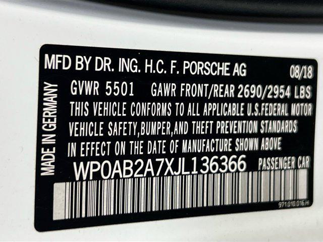 Photo of 2018 White Porsche Panamera