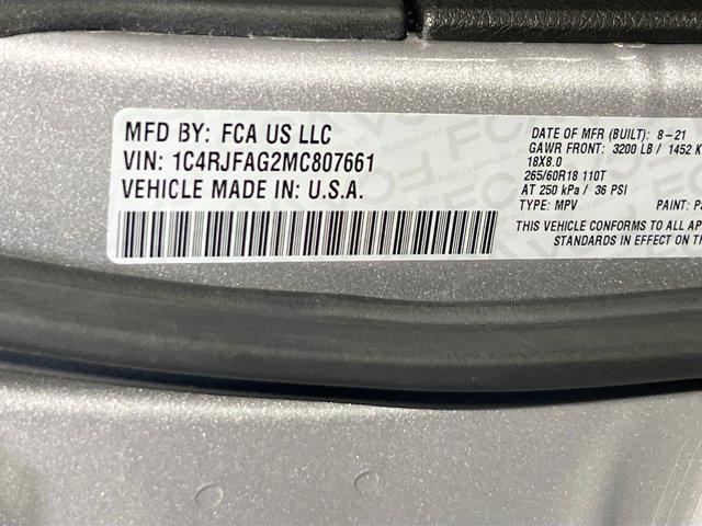 Photo of 2021 Billet Silver Metallic Clearcoat Jeep Grand Cherokee
