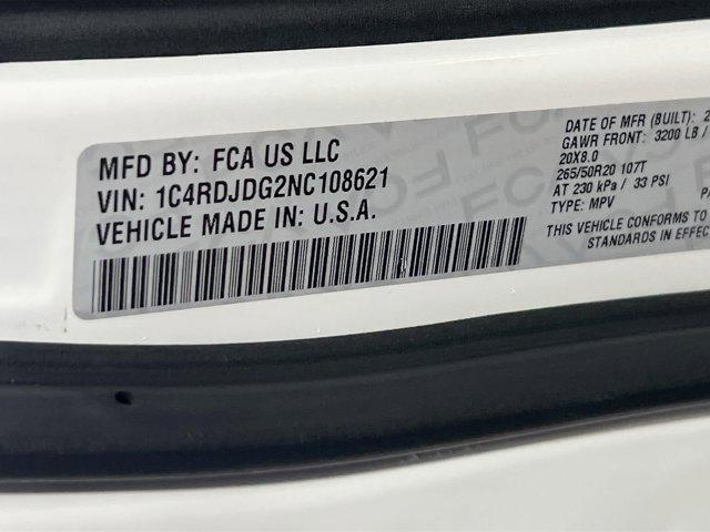 Photo of 2022 White Knuckle Clearcoat Dodge Durango
