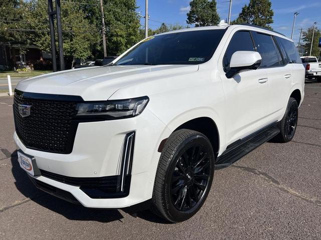 Photo of 2024 Crystal White Tricoat Cadillac Escalade