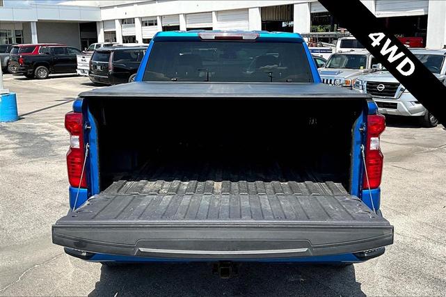 Photo of 2023 Blue Chevrolet Silverado 1500