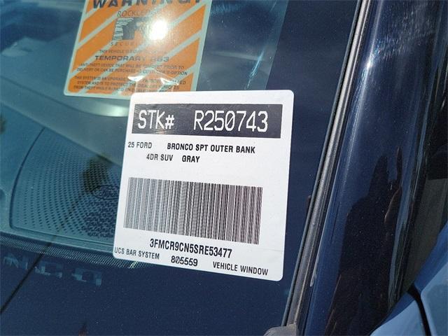 Photo of 2025 Azure Gray Metallic Ford Bronco Sport