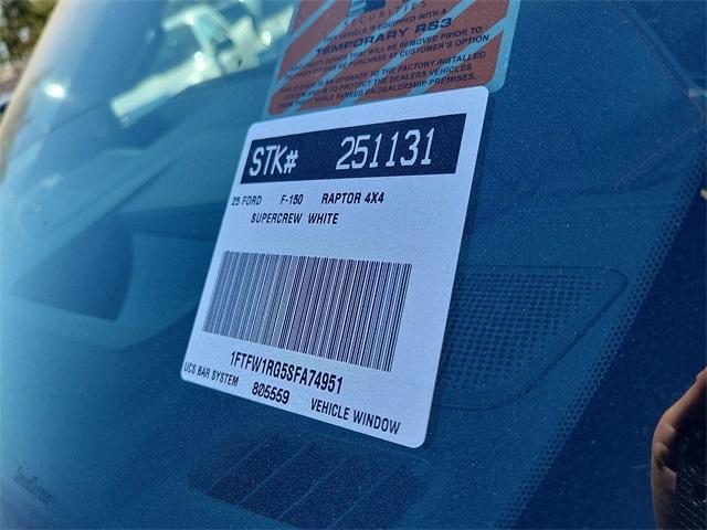 Photo of 2025 Oxford White Ford F-150