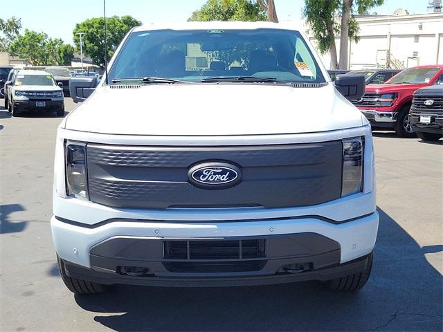Photo of 2025 Space White Metallic Ford F-150 Lightning