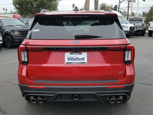 Photo of 2025 Rapid Red Metallic Tinted Clearcoat Ford Explorer