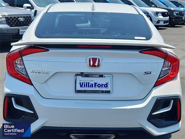 Photo of 2020 Lunar Silver Metallic Honda Civic Si