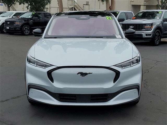 Photo of 2021 Space White Metallic Ford Mustang Mach-E