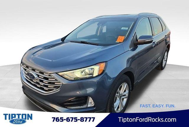 Photo of 2019 Blue Ford Edge