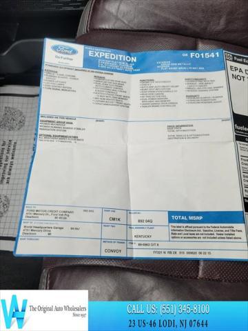 Photo of 2016 Green Gem Metallic Ford Expedition EL