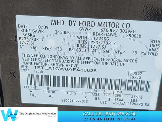 Photo of 2010 Tuxedo Black Ford F-150