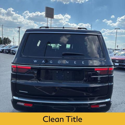 Photo of 2023 Diamond Black Crystal Pearlcoat Jeep Wagoneer