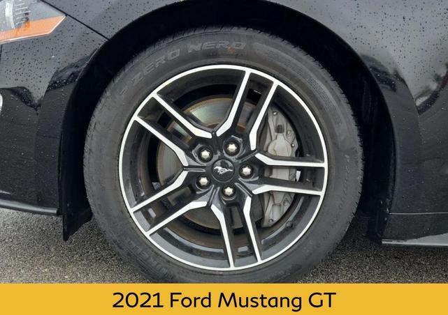 Photo of 2021 Shadow Black Ford Mustang