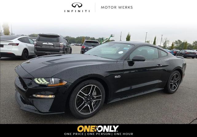 Photo of 2021 Shadow Black Ford Mustang