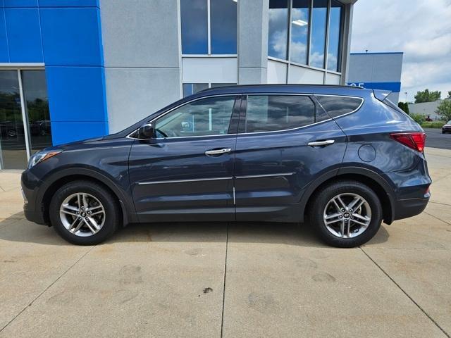 Photo of 2018 Marlin Blue Hyundai Santa Fe Sport