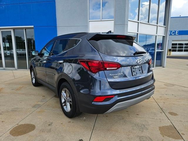 Photo of 2018 Marlin Blue Hyundai Santa Fe Sport
