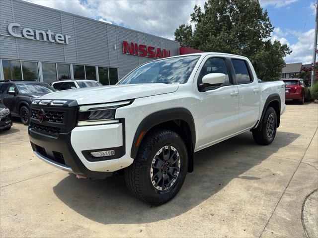 Photo of 2025 Glacier White Nissan Frontier