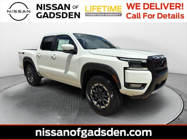 Photo of 2025 Glacier White Nissan Frontier
