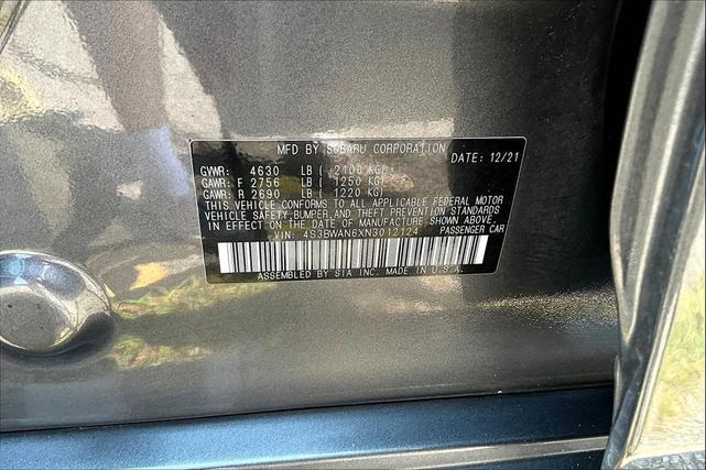 Photo of 2022 Magnetite Gray Metallic Subaru Legacy