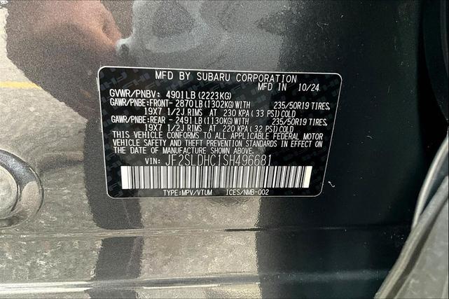 Photo of 2025 Magnetite Gray Metallic Subaru Forester
