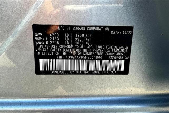 Photo of 2023 Ice Silver Metallic Subaru Impreza