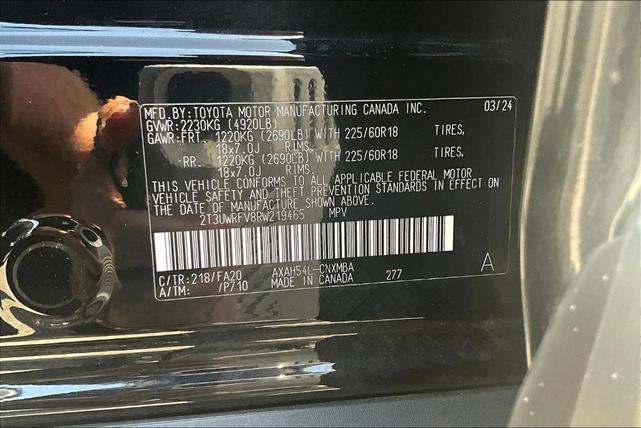 Photo of 2024 Midnight Black Metallic Toyota RAV4 Hybrid