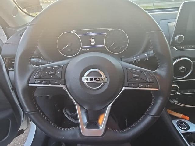 Photo of 2023 Aspen White Tricoat Nissan Sentra