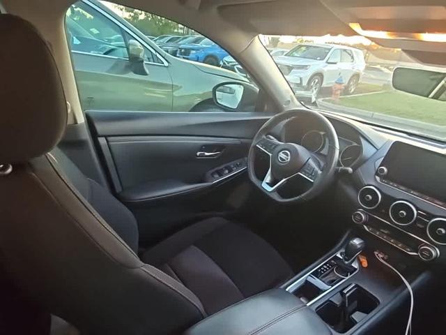Photo of 2023 Aspen White Tricoat Nissan Sentra