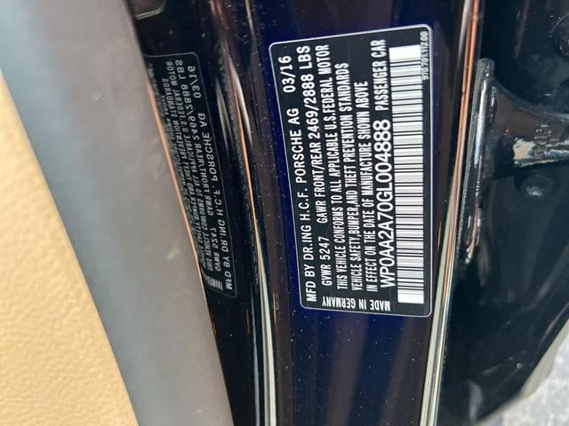 Photo of 2016 Black Porsche Panamera