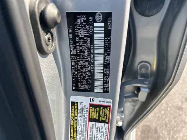 Photo of 2019 Celestial Silver Metallic Toyota Camry
