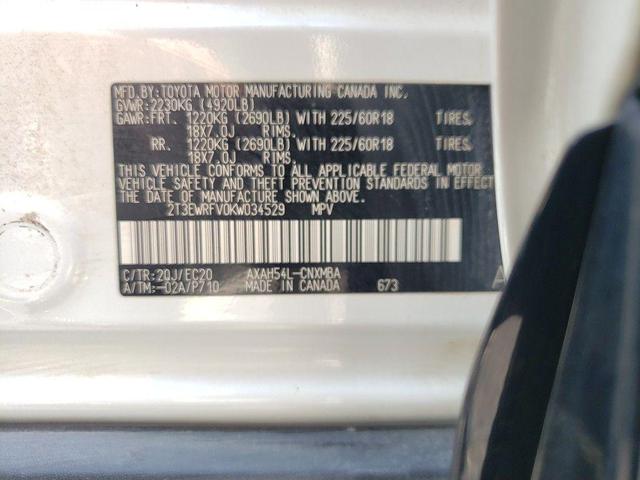 Photo of 2019 Blizzard Pearl Toyota RAV4 Hybrid