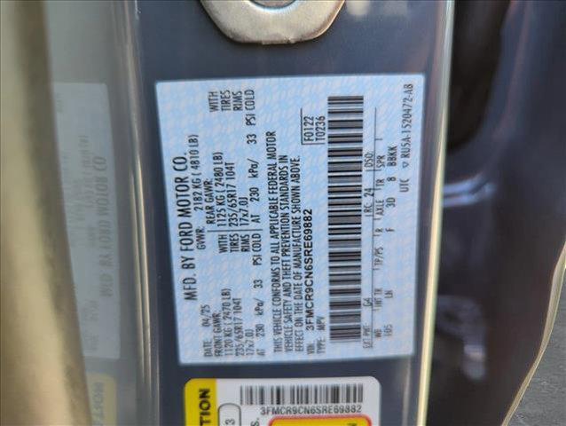 Photo of 2025 Azure Gray Metallic Tri-Coat Ford Bronco Sport