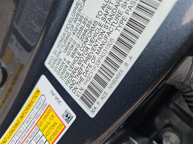 Photo of 2023 Canyon River Blue Metallic Honda Accord