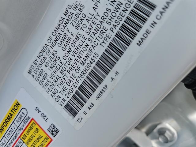 Photo of 2024 Platinum Honda Civic