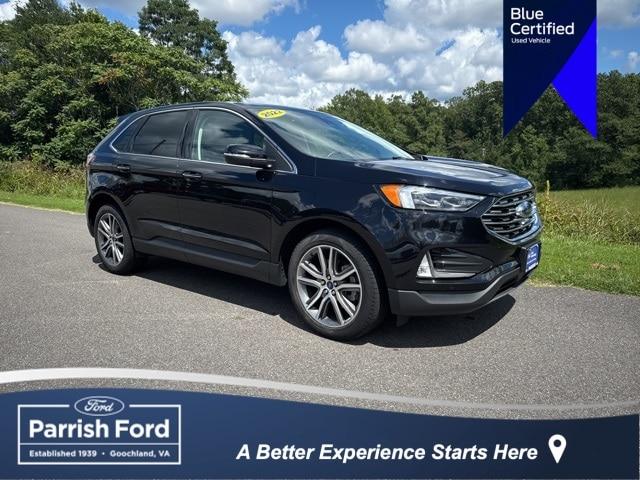 Photo of 2022 AGATE BLACK METALLIC Ford Edge