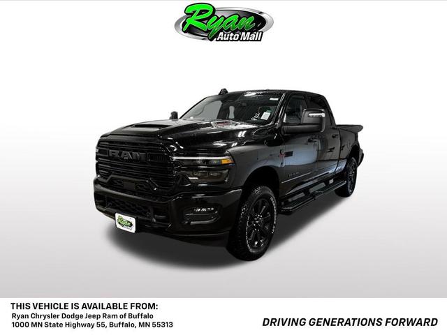 Photo of 2025 Diamond Black Crystal Pearlcoat RAM 3500