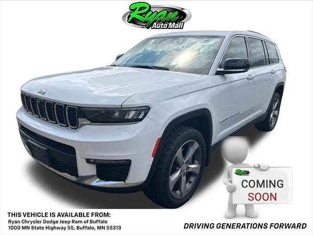 Photo of 2021 Bright White Clearcoat Jeep Grand Cherokee L