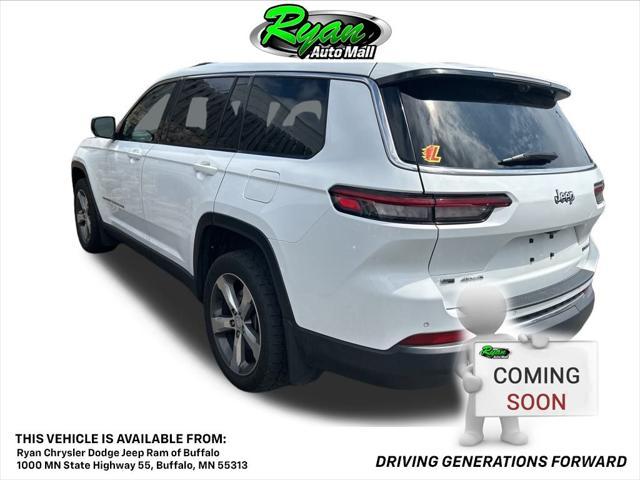 Photo of 2021 Bright White Clearcoat Jeep Grand Cherokee L