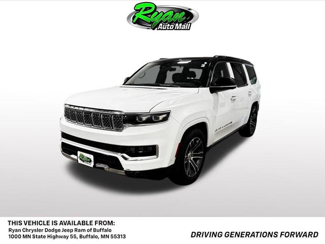 Photo of 2023 Bright White Clearcoat Jeep Grand Wagoneer