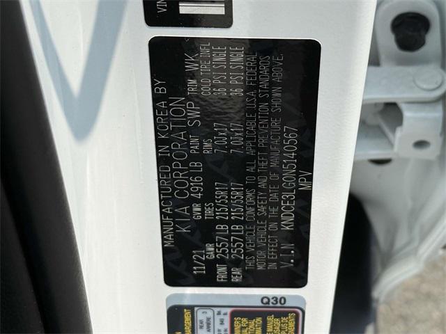 Photo of 2022 Snow White Pearl Kia Niro EV