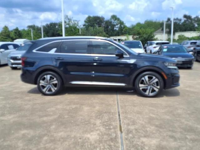 Photo of 2023 Gravity Blue Kia Sorento Hybrid