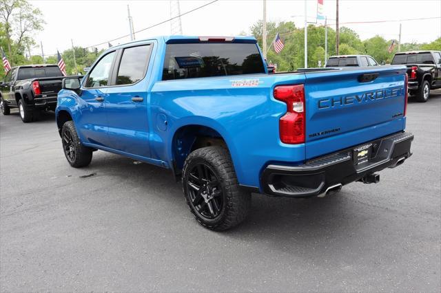 Photo of 2022 Glacier Blue Metallic Chevrolet Silverado 1500