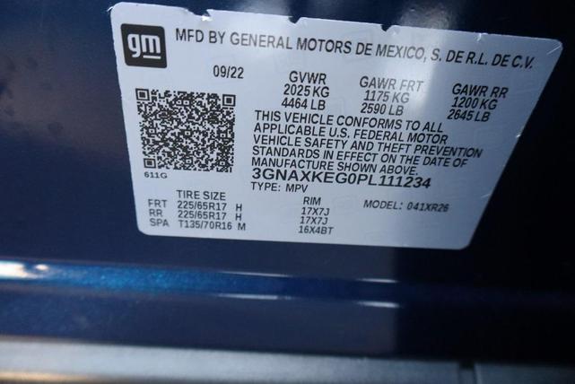 Photo of 2023 Blue Glow Metallic Chevrolet Equinox