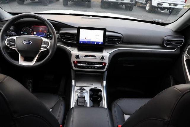 Photo of 2022 Star White Metallic Tri-Coat Ford Explorer