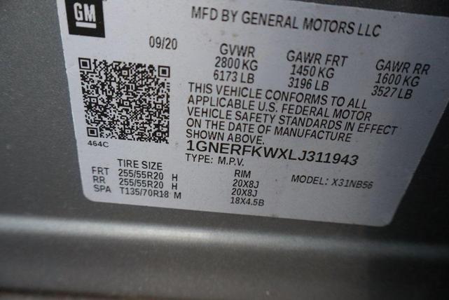 Photo of 2020 Satin Steel Metallic Chevrolet Traverse