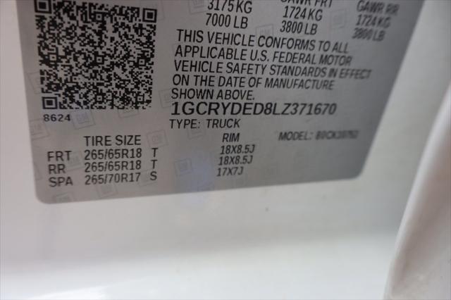 Photo of 2020 Summit White Chevrolet Silverado 1500