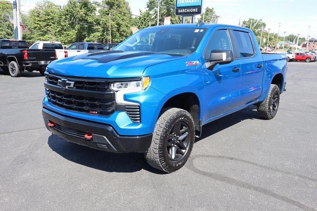 Photo of 2022 Glacier Blue Metallic Chevrolet Silverado 1500