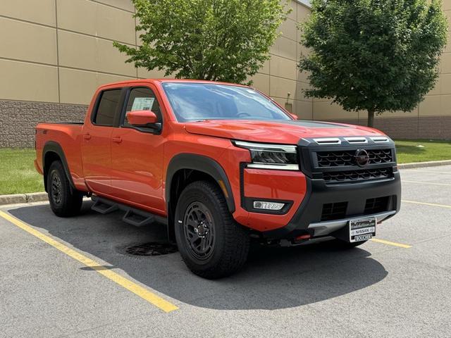 Photo of 2025 Afterburn Orange Nissan Frontier