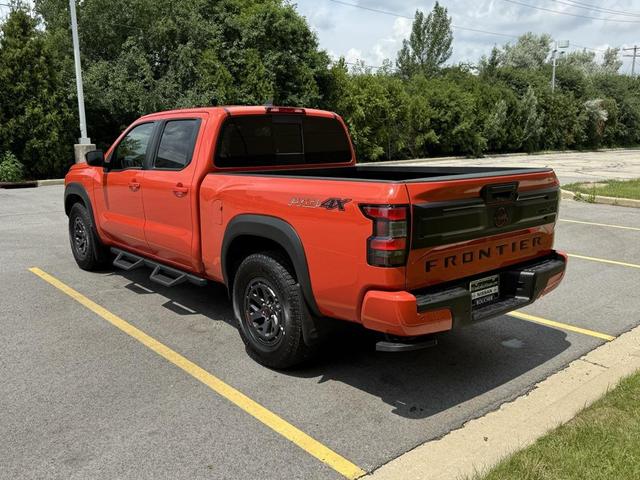 Photo of 2025 Afterburn Orange Nissan Frontier