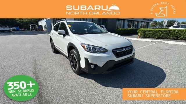 Photo of 2021 Crystal White Pearl Subaru Crosstrek