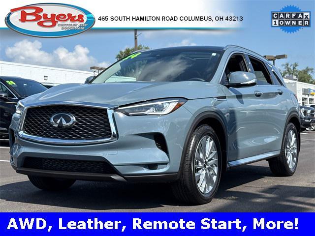 Photo of 2024 Slate Gray INFINITI QX50